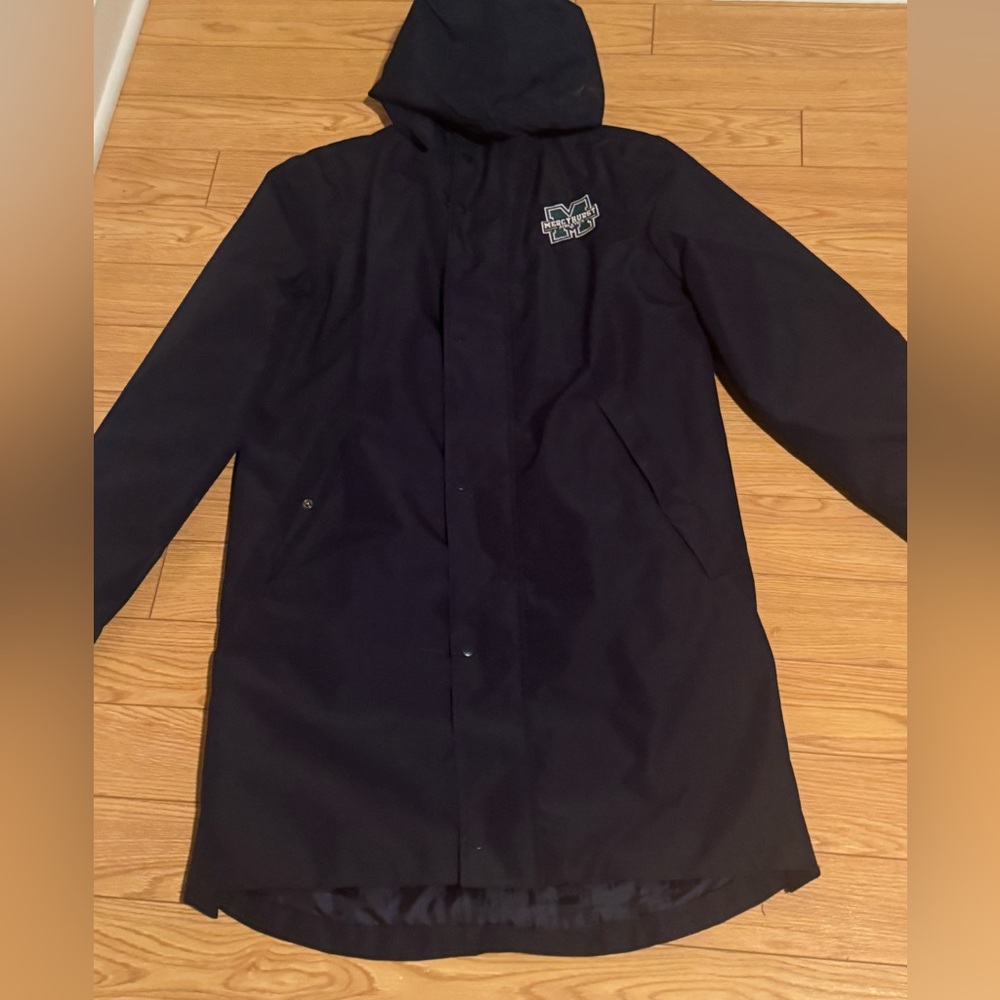 Sport-tek Men's Navy Waterproof Insulated Sideline Parka - Mercyhurst Athletics
